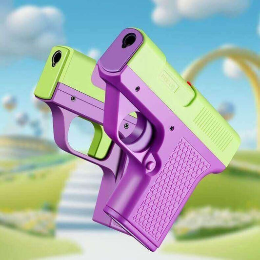 Gun Type Cigarette Case Lighter | Replaceable Clip Windproof Torch Flame EDC Lighter