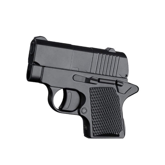 Gun Shape Cigarette Case Lighter | Creative Flip Top Butane Lighter EDC Accessory