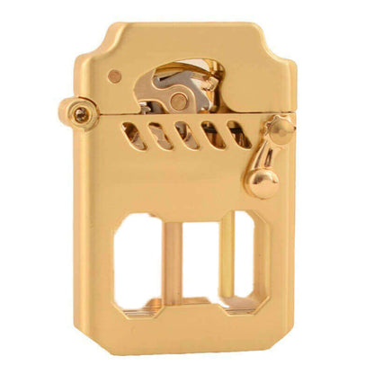 Cyber Metal Kerosene Lighter | Vintage Flip Top Windproof EDC Lighter
