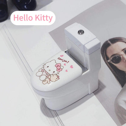 Funny Toilet Ashtray Lighter | 2-in-1 Novelty Smoking Accessory Desktop Lighter