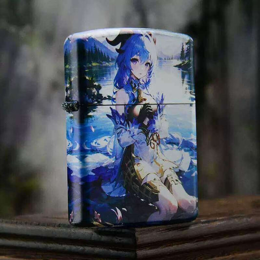 Zorro Anime Game Style Kerosene Lighter | Windproof Flip Top Vintage EDC Lighter