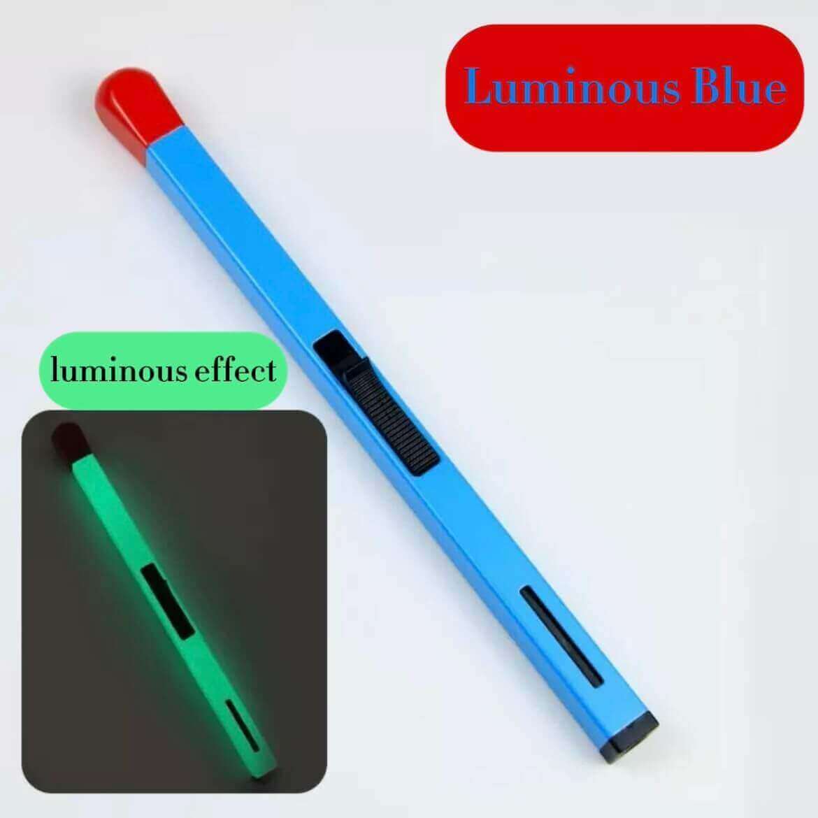 Creative Match Stick Lighter | Long Stick Refillable Flame Lighter for Candle & Outdoor Use