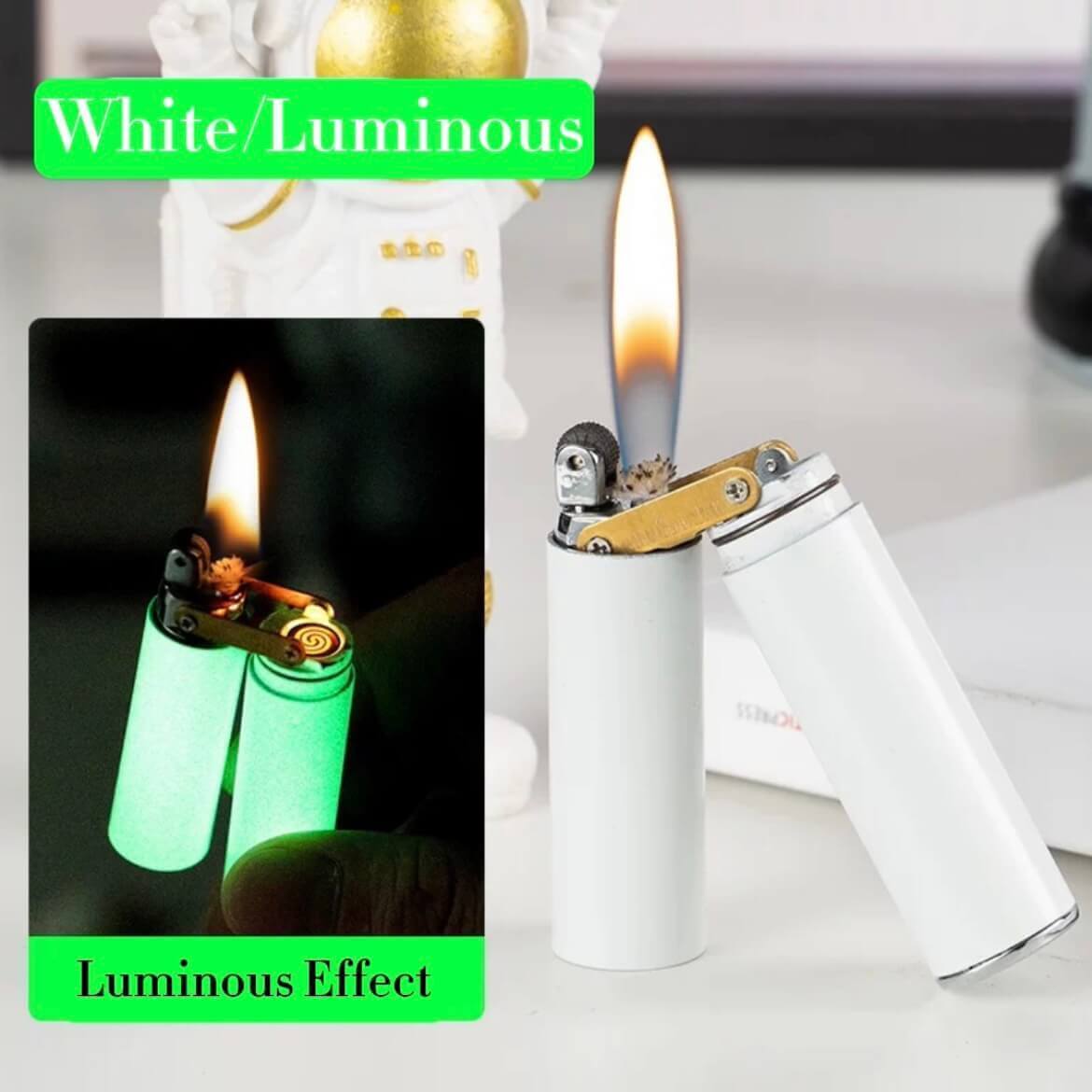 Creative Nunchuck Oil-Electric Hybrid Lighter | Dual Function Mechanical EDC Lighter