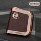 Vintage One-Button Ejector Kerosene Lighter | Leather Finish Windproof Retro EDC Lighter