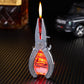 Creative Pliers Lighter | LED Glow Butane Torch Lighter with Tool Design