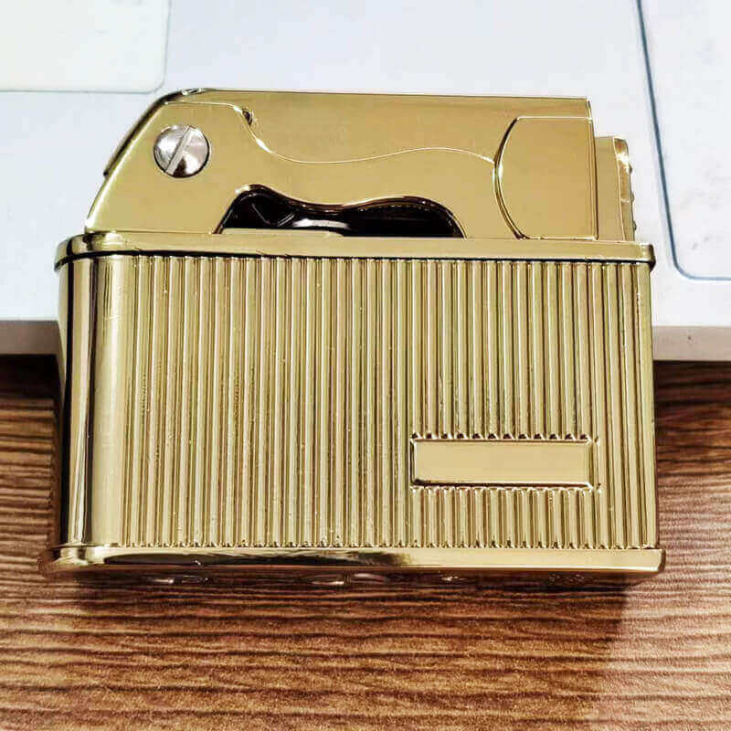 Let The Bullets Fly Style Kerosene Lighter | Retro One-Button Ejector Flip Top EDC Lighter