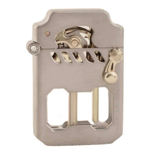 Cyber Metal Kerosene Lighter | Vintage Flip Top Windproof EDC Lighter
