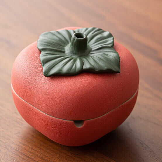 86 Ugly Orange Ceramic Ashtray Ornament