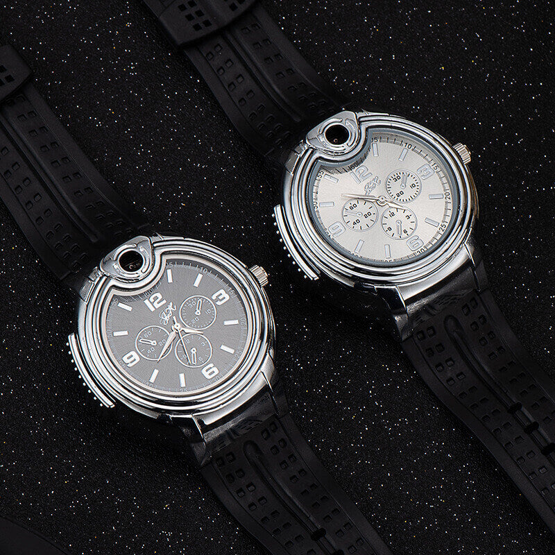 Creative Wrist Lighter | Vintage Watch Style Kerosene Flame EDC Lighter
