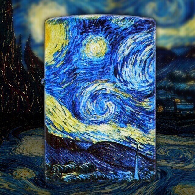 Zorro Vintage Oil Painting Kerosene Lighter | Windproof Flip Top EDC Lighter