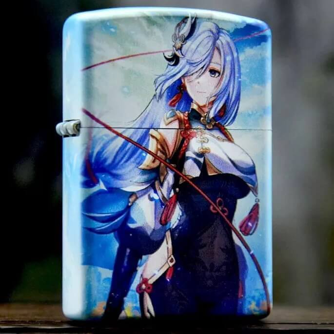 Zorro Anime Game Style Kerosene Lighter | Windproof Flip Top Vintage EDC Lighter