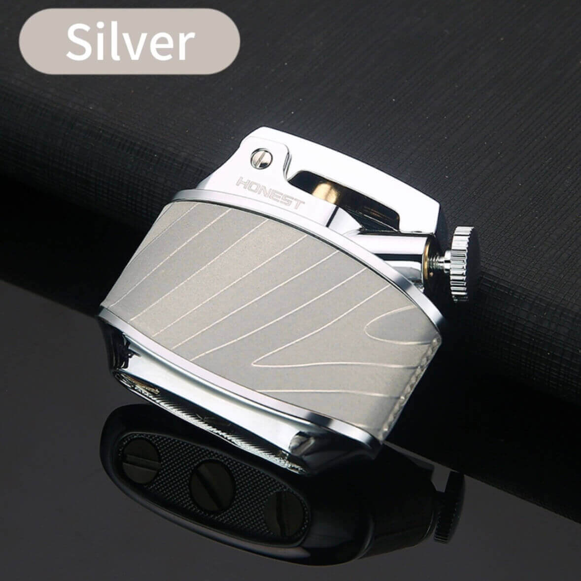 Cyber Mechanical Dual Flame Butane Lighter | Vintage Windproof EDC Lighter