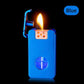 USB Rechargeable Plasma Flame Lighter | Sensor Touch Windproof Torch Lighter with LED Fuel Window