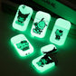 Luminous Cartoon Kerosene Lighter | Glow In The Dark Pink Flame Vintage EDC Lighter