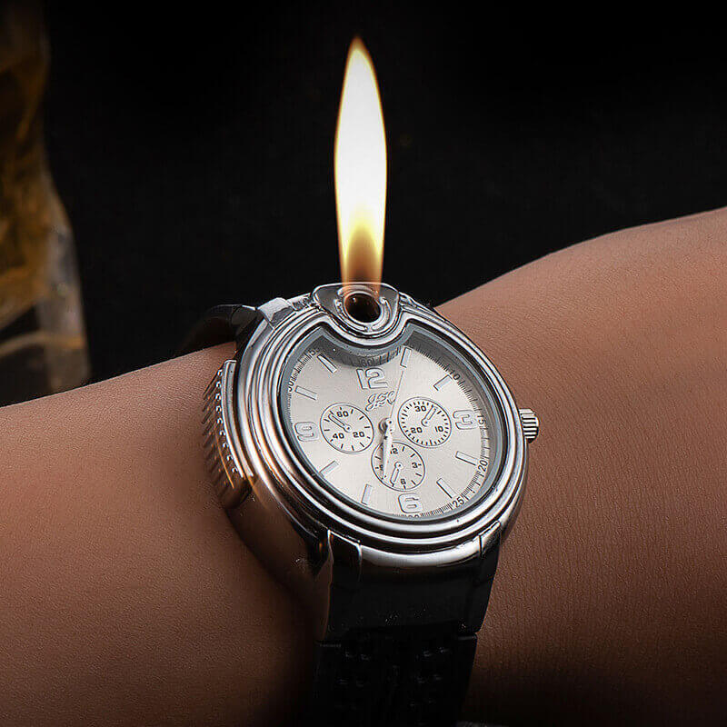 Creative Wrist Lighter | Vintage Watch Style Kerosene Flame EDC Lighter