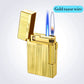 Briquet gonflable à double flamme en forme de roue de sable de haute qualité