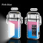 Outdoor Waterproof Double Arc Lighter | USB Rechargeable Transparent Shell Long Tube Electric Pulse Lighter
