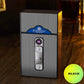 USB Rechargeable Cigarette Case Lighter | Electronic Windproof EDC Lighter