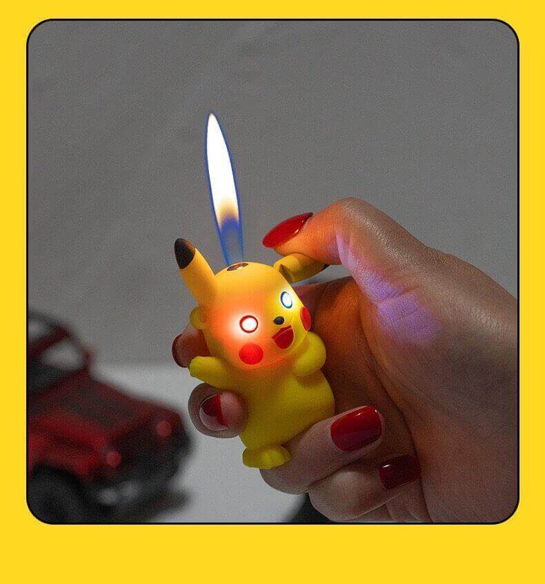 Pikachu Cartoon Lighter | Mini Character Kerosene EDC Lighter