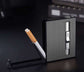 Rechargeable Cigarette Case Lighter | Windproof USB Metal Cigarette Holder & Lighter Combo