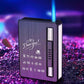 Cigarette Case Lighter 10 Pack | Compact Cigarette Holder Box with Adjustable Flame Refillable Lighter