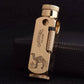 Flamido Brass Kerosene Lighter | Antique Vintage Engraved Windproof Oil Lighter for Collection