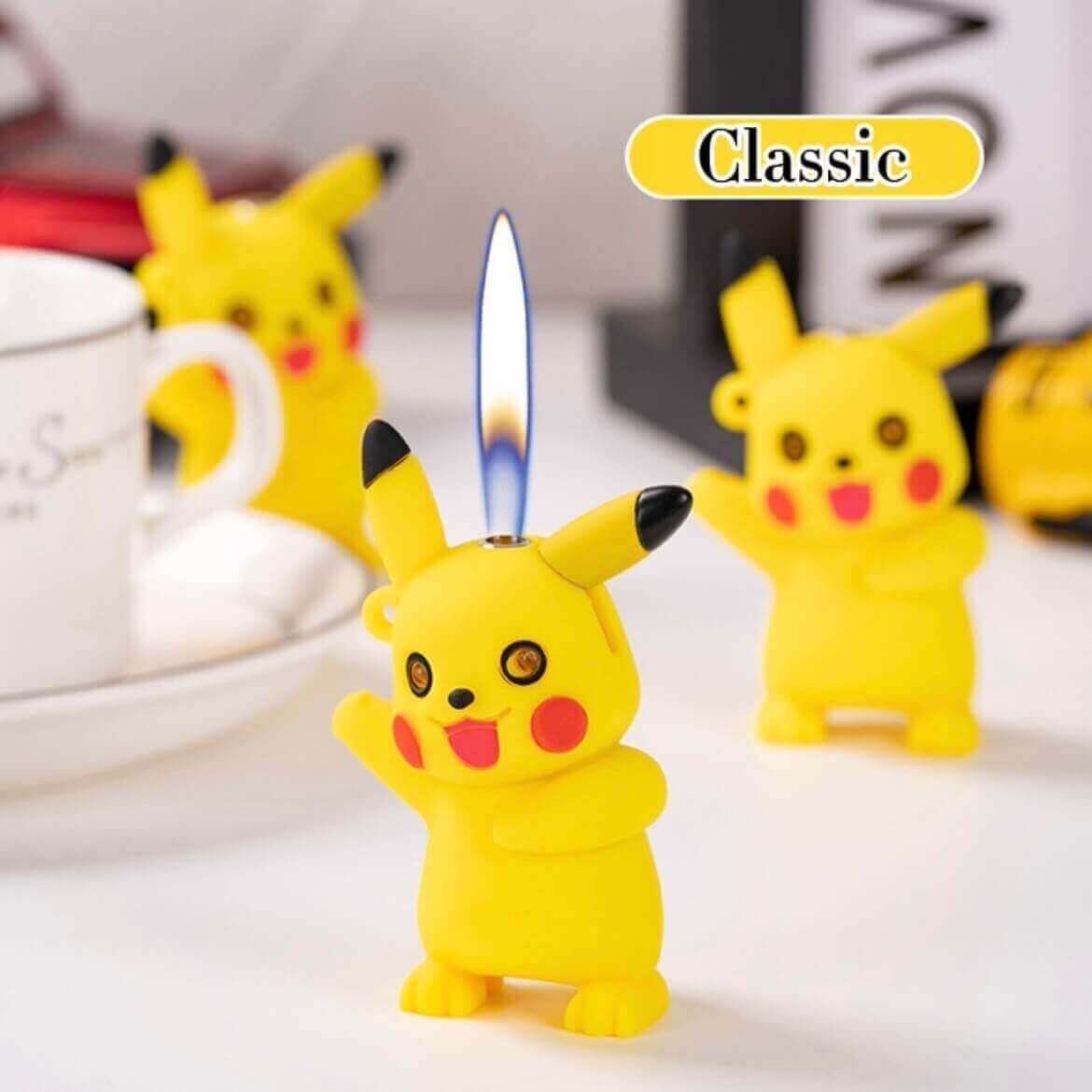 Pikachu Cartoon Lighter | Mini Character Kerosene EDC Lighter