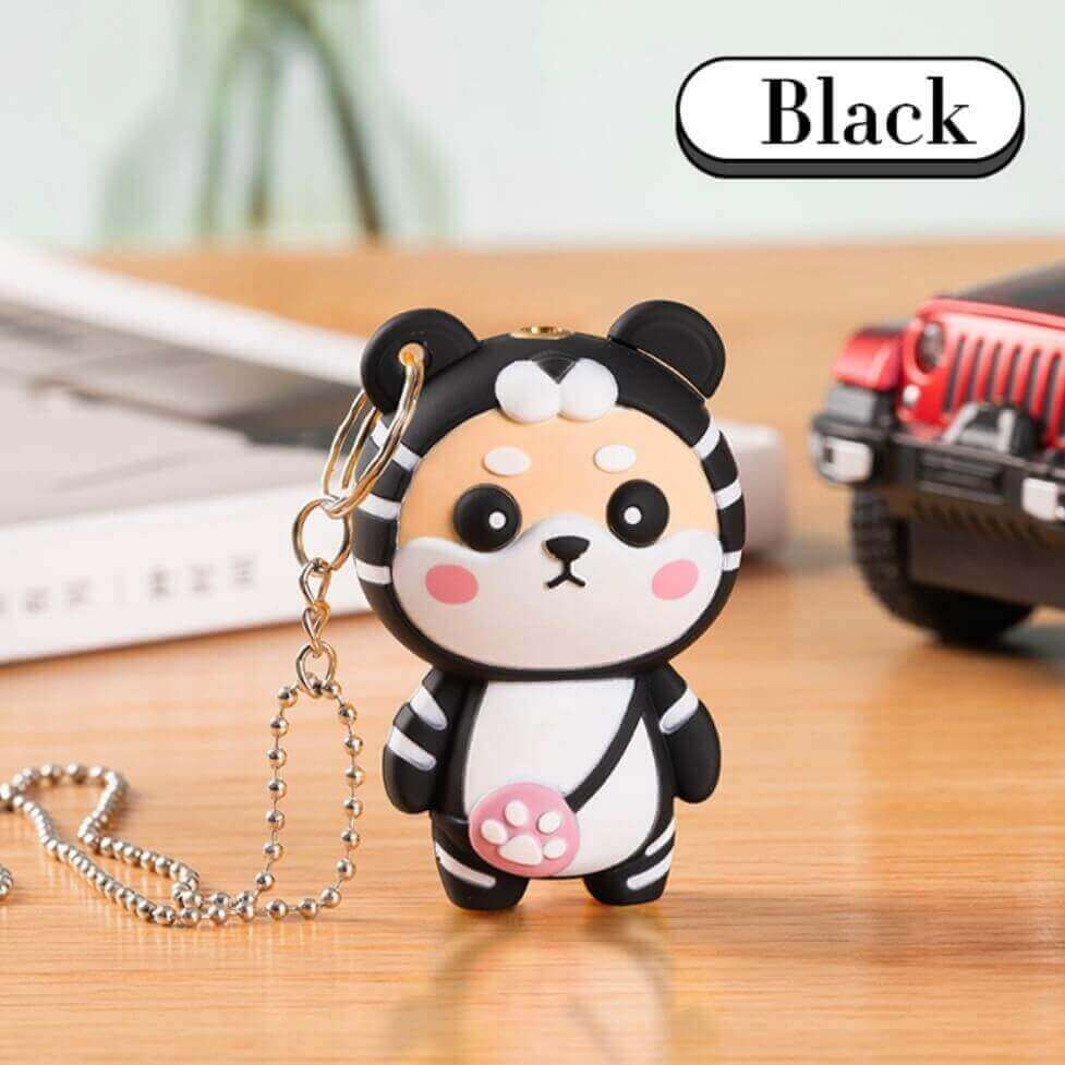 Creative Little Tiger Lighter | Cartoon Keychain Mini Kerosene EDC Lighter