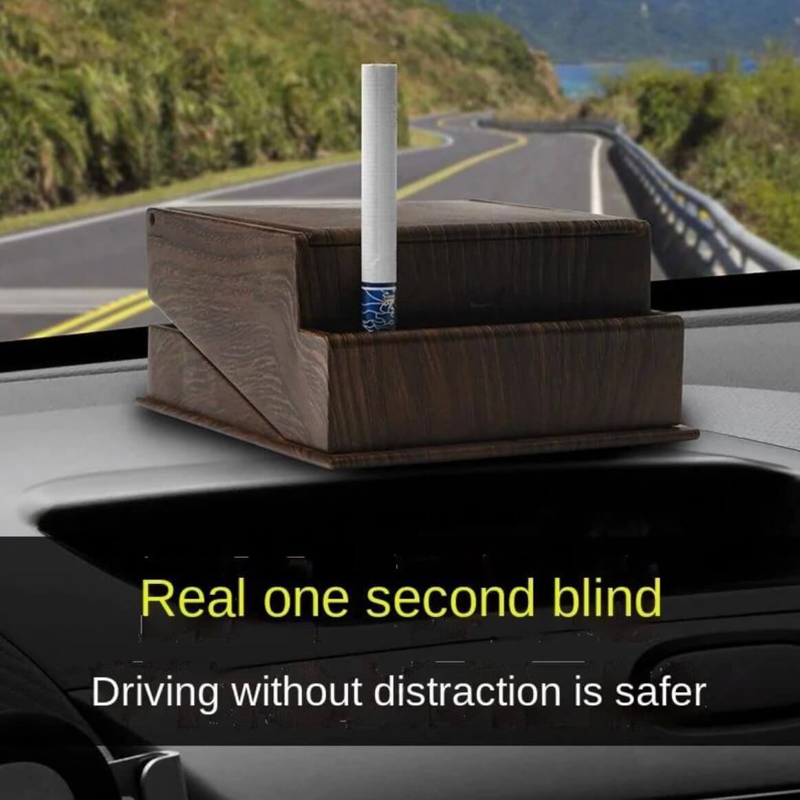 Automatic Pop-Up Cigarette Case | Wooden Cigarette Holder Storage Box with One-Click Opening Design