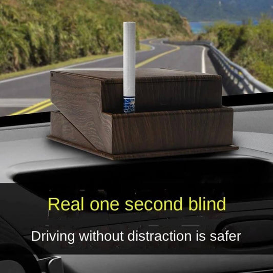 Automatic Pop-Up Cigarette Case | Wooden Cigarette Holder Storage Box with One-Click Opening Design