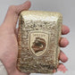 Shelby Style Vintage Cigarette Case | Three-Open Thick Metal Engraved Tobacco Box with Retro Floral Carving