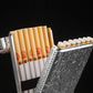 Étui à cigarettes en alliage à trois compartiments, Peaky Blinders Creative, sculpté sur trois côtés, étui ultra-fin, style européen classique 