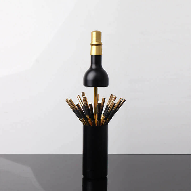 High-grade wine bottle and cigarette case paraffin lighter