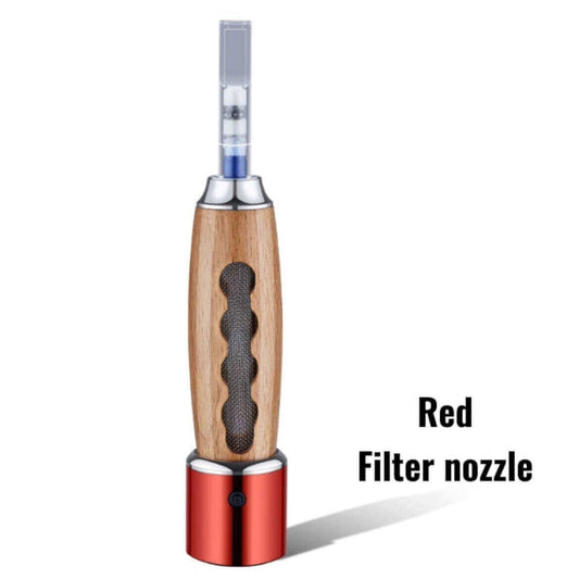 Wood Handle Electric Lighter | Long Neck USB Rechargeable Windproof EDC Lighter