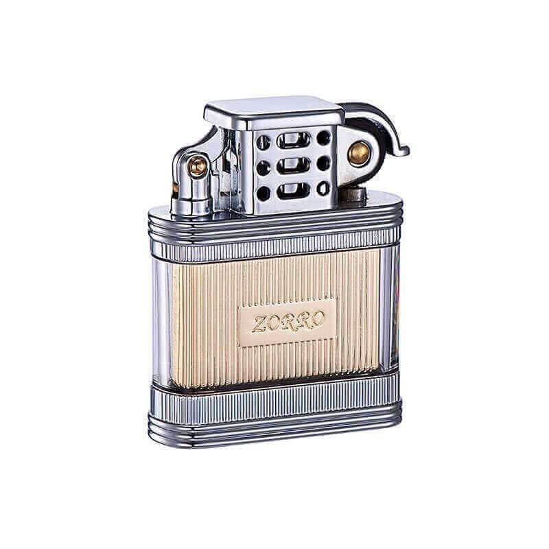 LJM Paraffin Lighter | Transparent Visible Fuel Tank Vintage Kerosene EDC Lighter