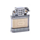 LJM Paraffin Lighter | Transparent Visible Fuel Tank Vintage Kerosene EDC Lighter