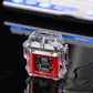 Waterproof Transparent Double Arc Lighter | Rechargeable Windproof Electric Plasma Lighter with LED Display