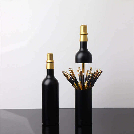 High-grade wine bottle and cigarette case paraffin lighter