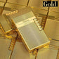L4ULS Steel Tone Slant Fire Pipe Lighter | Vintage Windproof Kerosene EDC Lighter