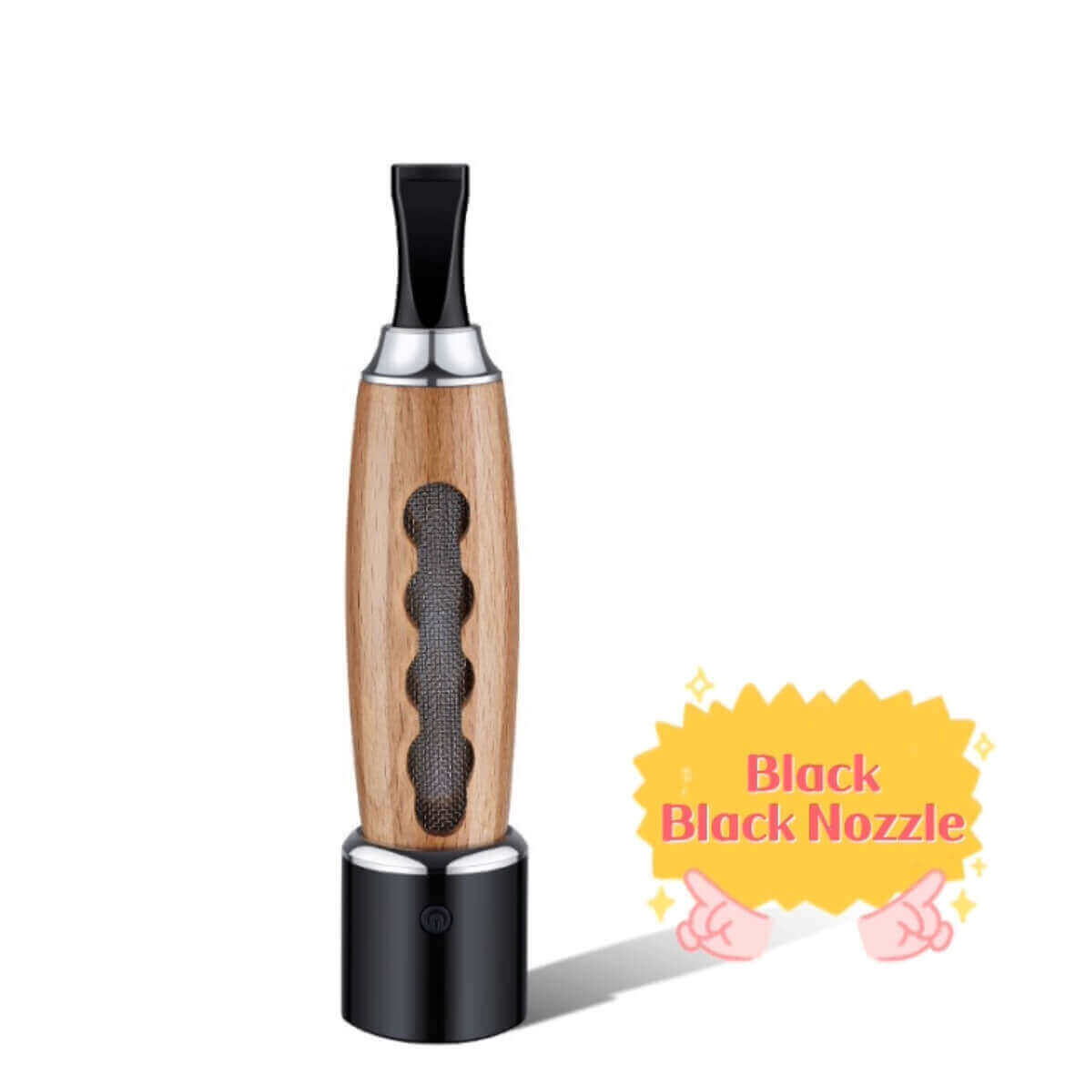 Wood Handle Electric Lighter | Long Neck USB Rechargeable Windproof EDC Lighter
