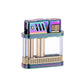 NZ Transparent Kerosene Lighter | Vintage Windproof Oil Lighter with Visible Fuel Tank