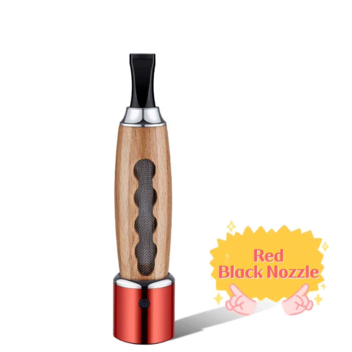Wood Handle Electric Lighter | Long Neck USB Rechargeable Windproof EDC Lighter