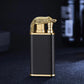 Dual Flame Lighter | Windproof Torch & Soft Flame Refillable Metal Lighter with Adjustable Flame Control