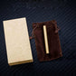Nunchaku Style Lighter | Compact Brass Metal Oil Lighter with Flip Top Design and Collectible EDC Appearance